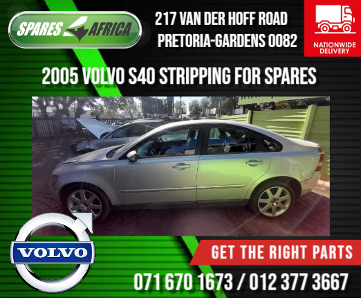 NOW STRIPPING FOR SPARES VOLVO S40 2005 - Private Seller NOW STRIPPING FOR SPARES VOLVO S40 2005 - Private Seller