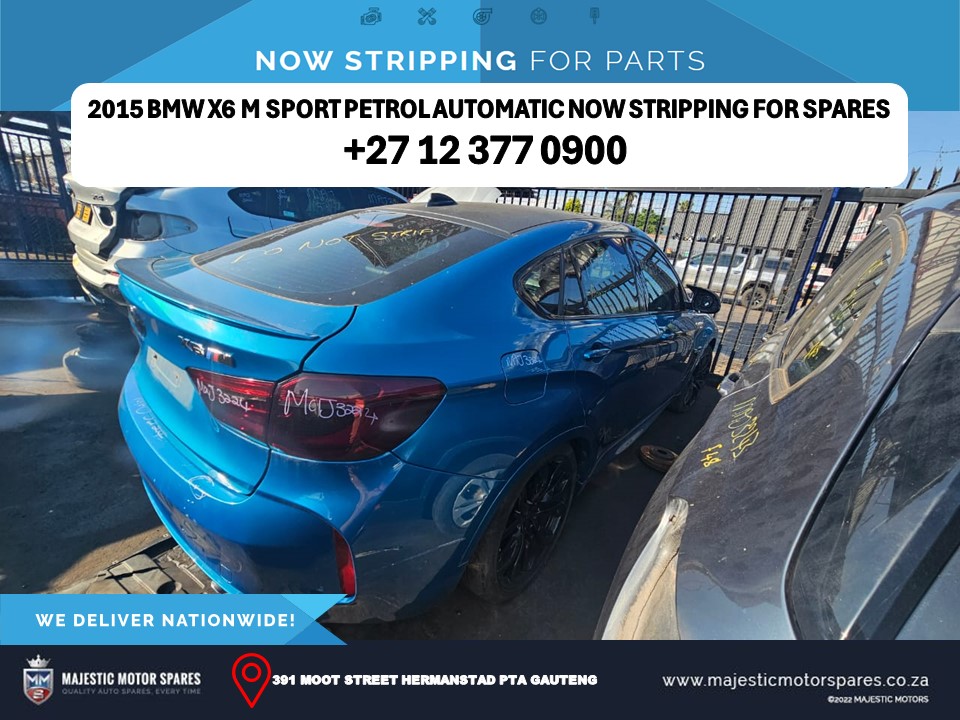 2015 Bmw X6 F86 motor sport stripping used parts