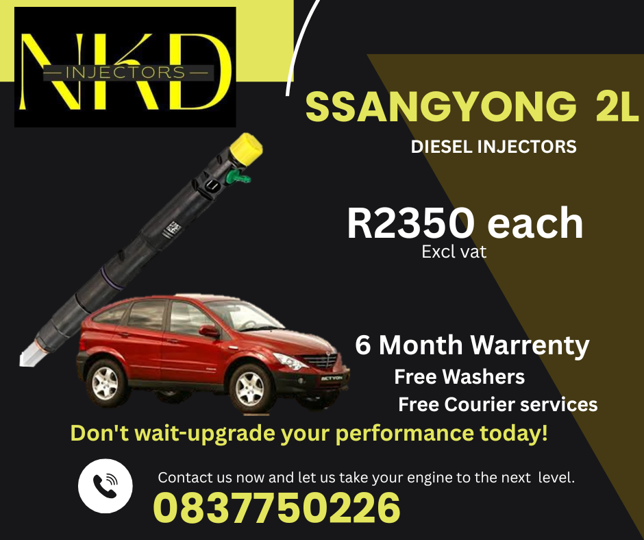 SSANGYONG 2L DIESEL INJECTORS FOR SALE - Private Seller SSANGYONG 2L DIESEL INJECTORS FOR SALE - Private Seller