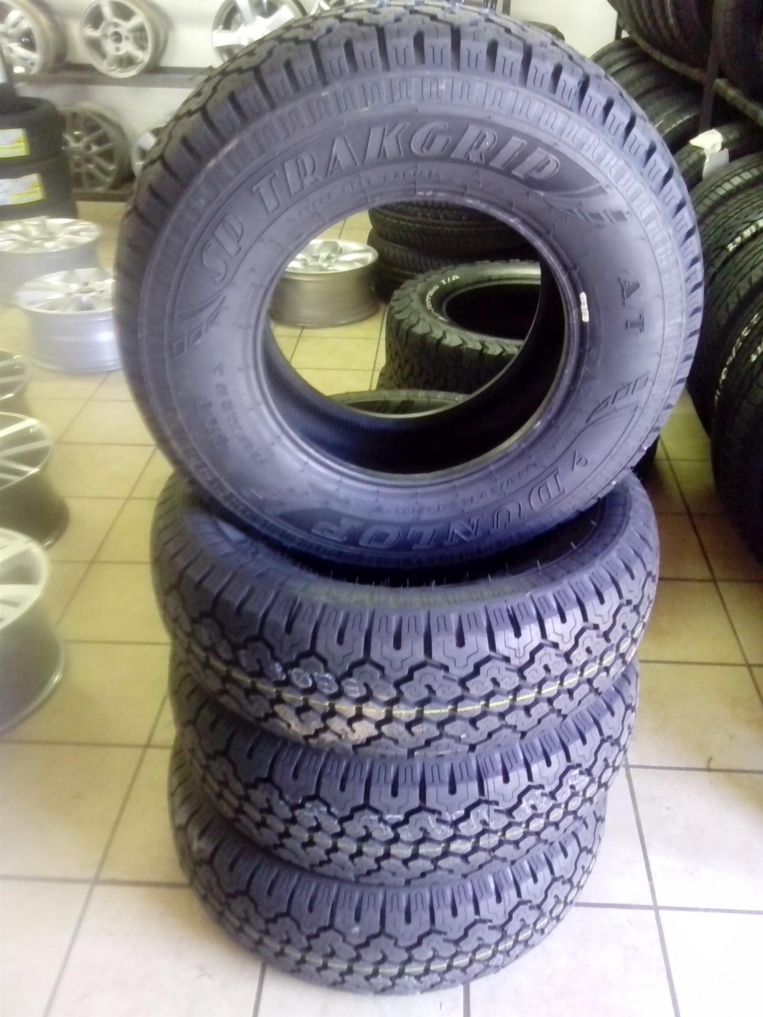 245 75 15 Dunlop Grandtreck All Terrain X4 New R5999 Junk Mail