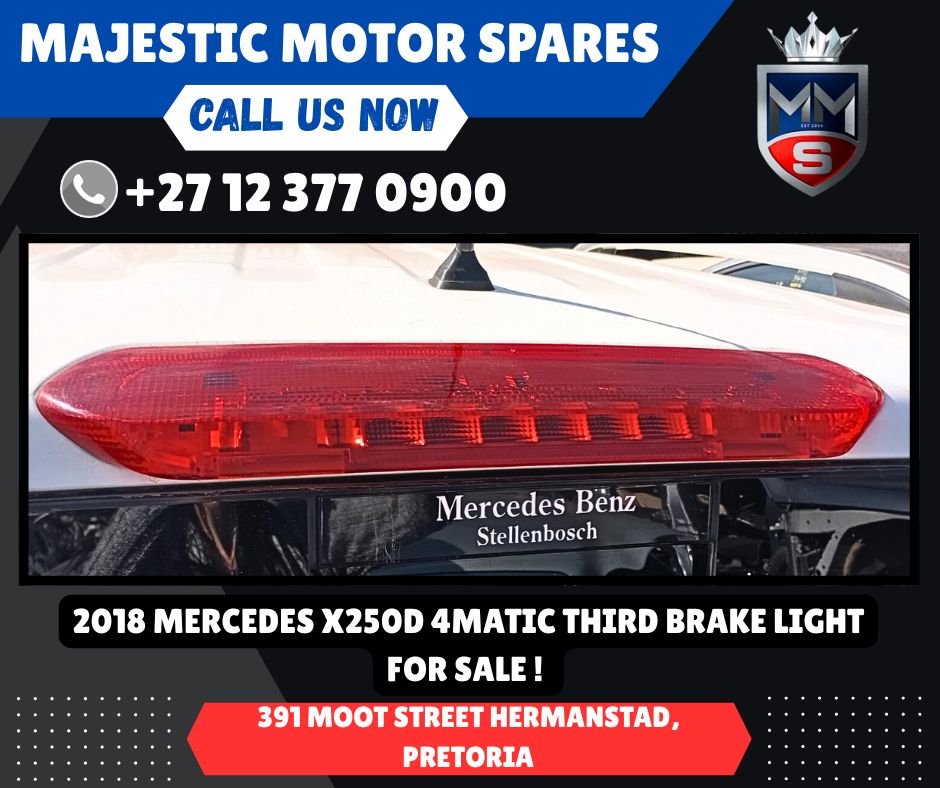 2018 Mercedes-Benz X250D 4Matic Third brake light for Sale - Used - Private Seller 2018 Mercedes-Benz X250D 4Matic Third brake light for Sale - Used - Private Seller