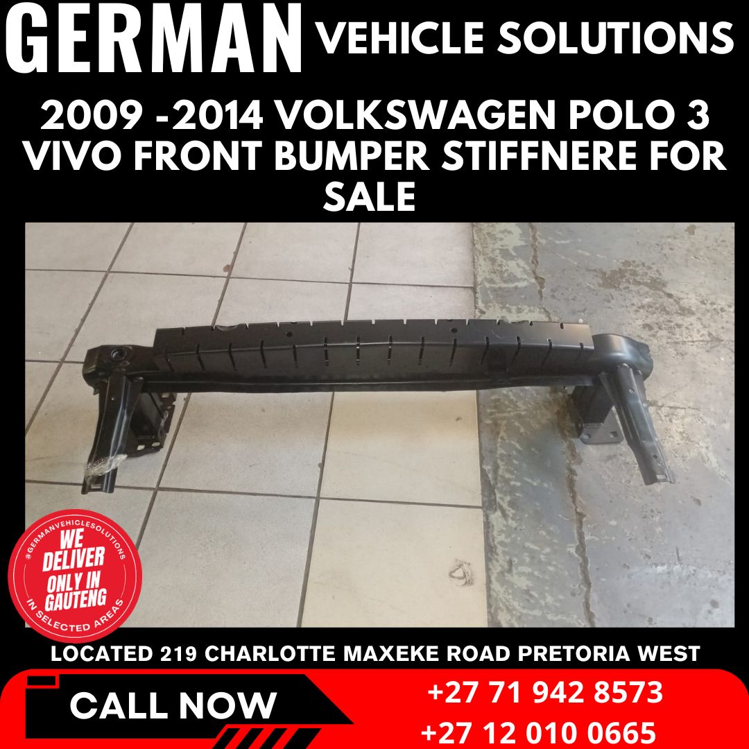 2009–2014 Volkswagen polo 3 vivo front bumper stiffener for sale - Private Seller 2009–2014 Volkswagen polo 3 vivo front bumper stiffener for sale - Private Seller