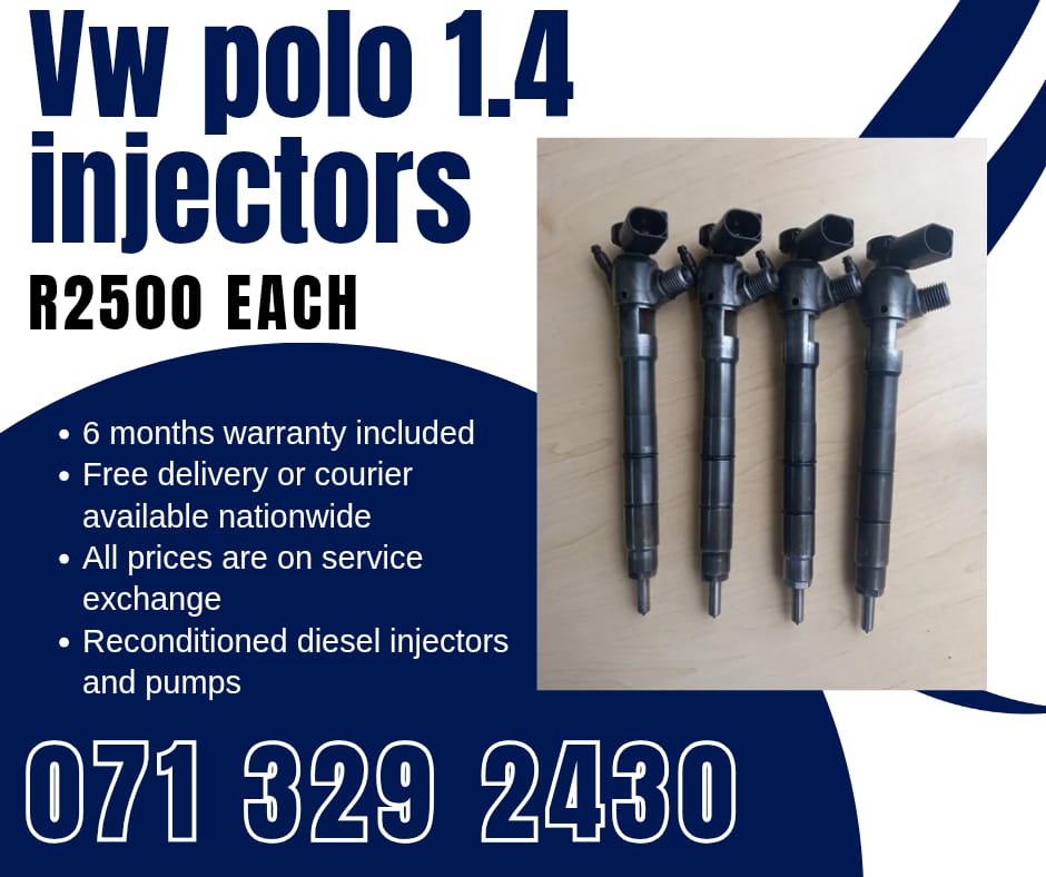 VW POLO 1.4 INJECTORS FOR SALE WITH WARRANTY - Private Seller VW POLO 1.4 INJECTORS FOR SALE WITH WARRANTY - Private Seller