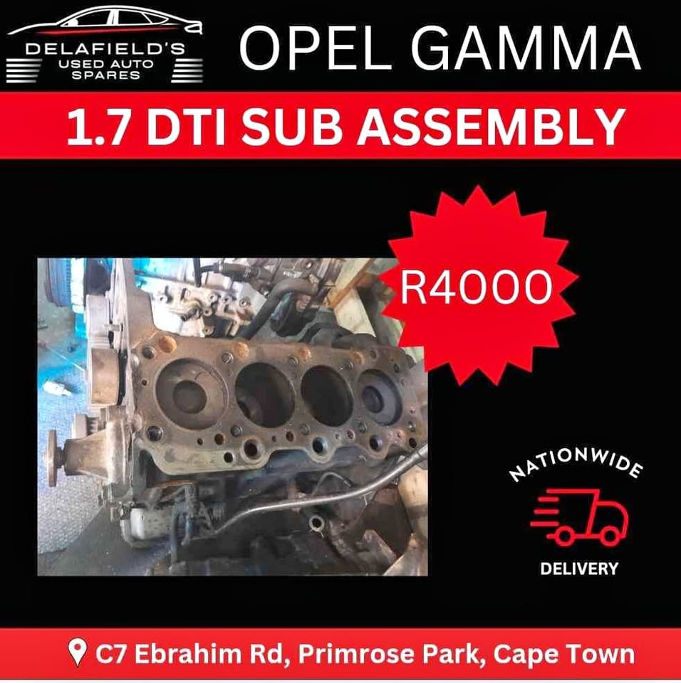 Opel Gamma 1.7 DTI Sub Assembly - Private Seller Opel Gamma 1.7 DTI Sub Assembly - Private Seller