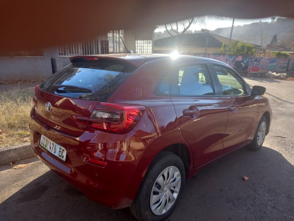 2022 Toyota Starlet 1.5 Maroon Manual, Maroon, Reverse sensor, Service book,