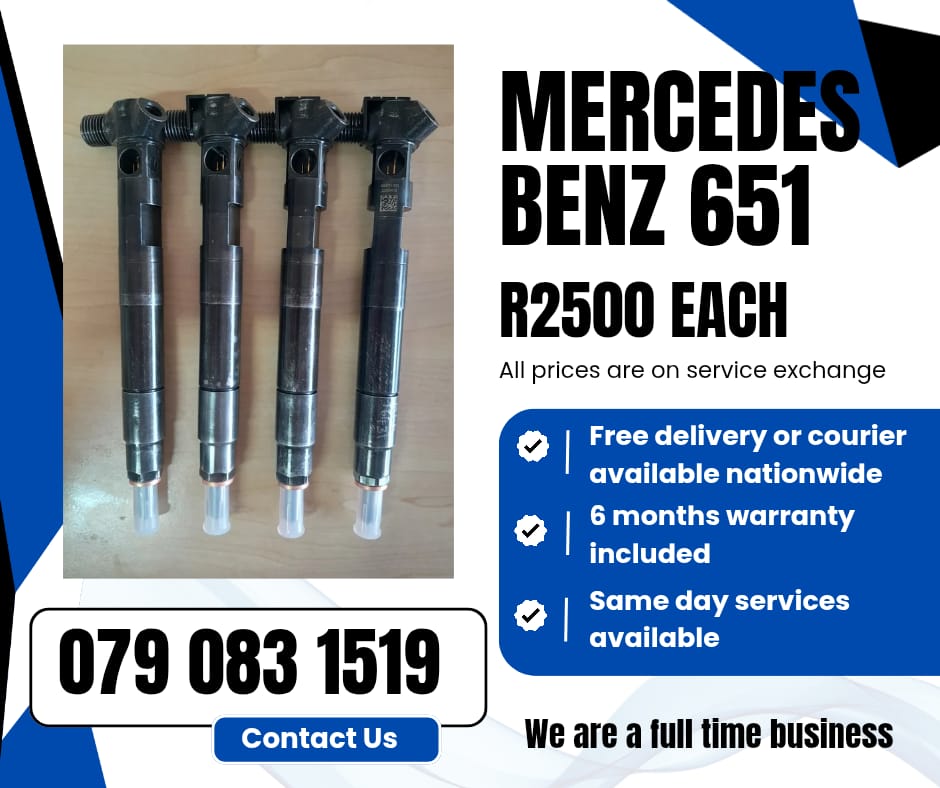 MERCEDES BENZ VITO 651 INJECTORS FOR SALE WITH WARRANTY - Private Seller MERCEDES BENZ VITO 651 INJECTORS FOR SALE WITH WARRANTY - Private Seller