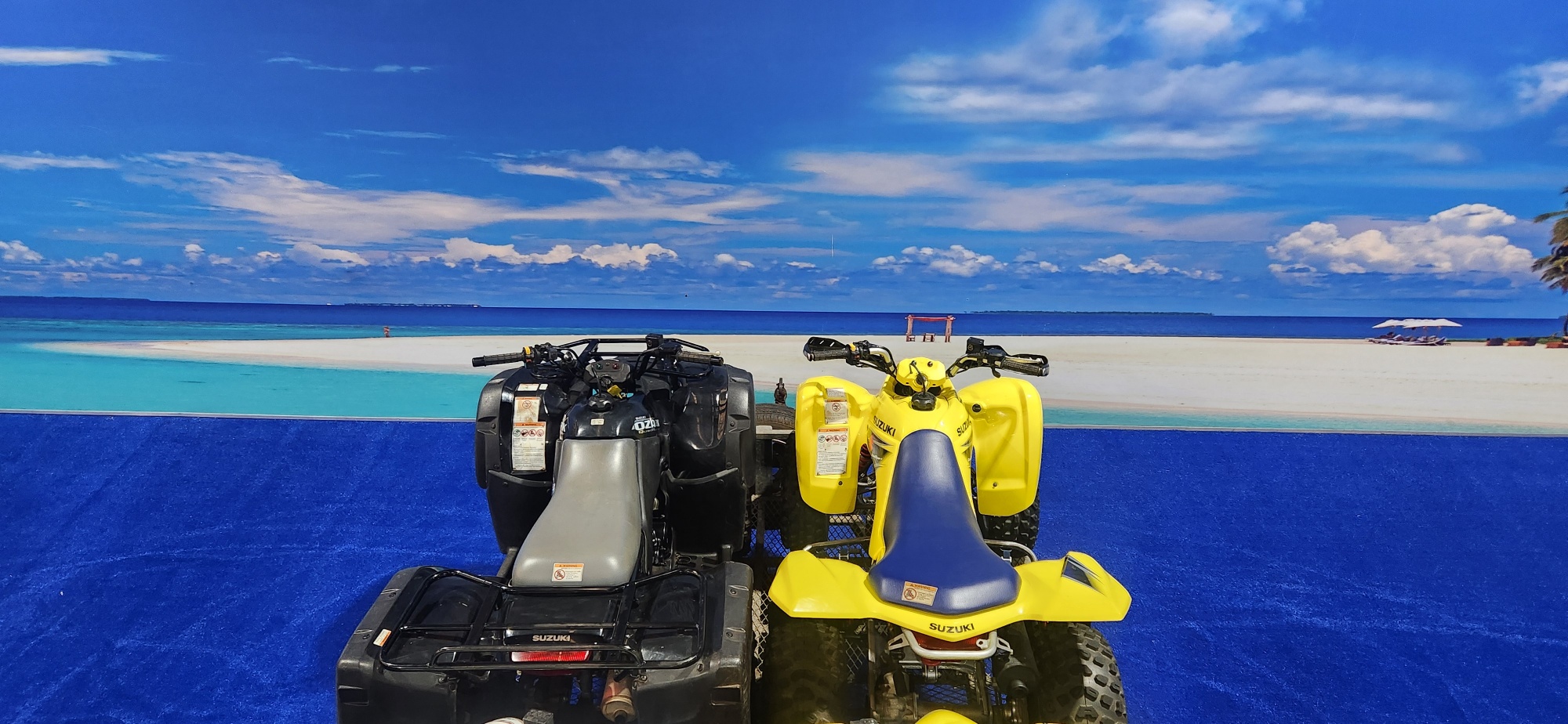 4 X SUZUKI QUADS Z 250