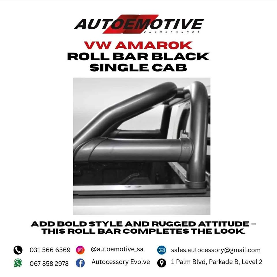 Volkswagen Amarok Black Roll Bar - Private Seller Volkswagen Amarok Black Roll Bar - Private Seller