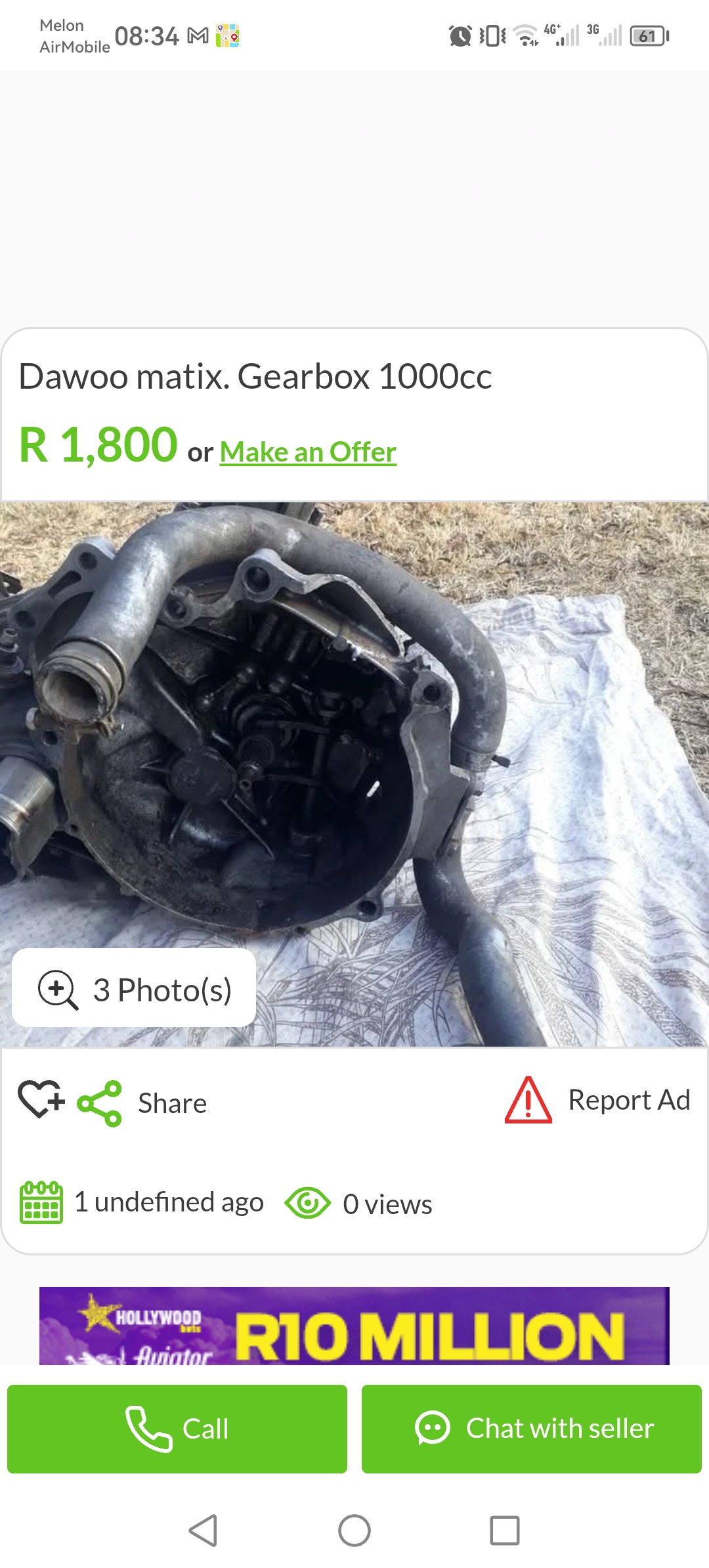 Dawoo matix. Gearbox 1000cc. - Private Seller