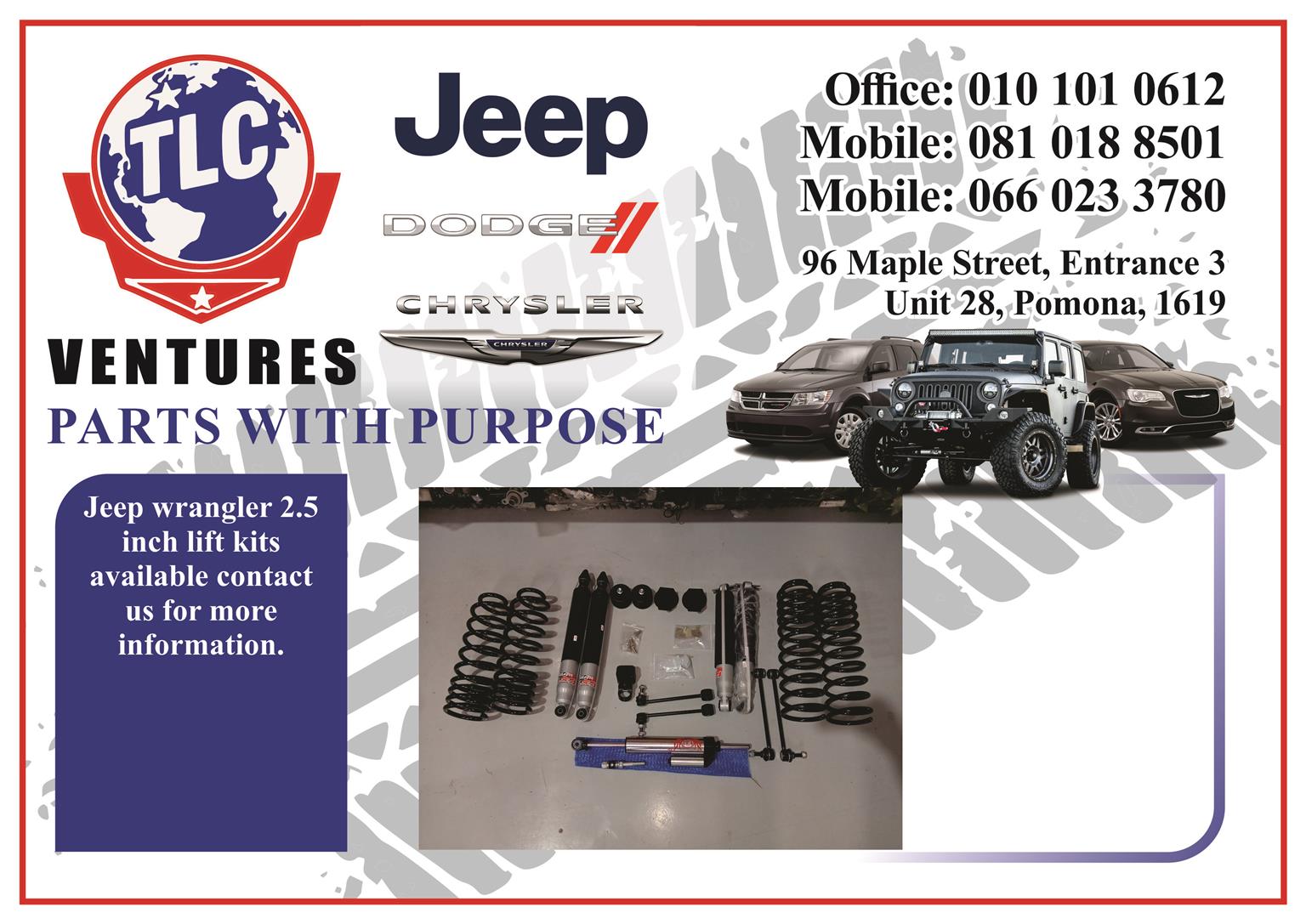 JEEP DODGE AND CHRYSLER PARTS SPECIALIST - Private Seller JEEP DODGE AND CHRYSLER PARTS SPECIALIST - Private Seller