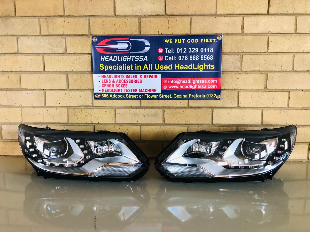 VW Tiguan Left and Right side xenon headlight with LED (2013-2017) - Private Seller VW Tiguan Left and Right side xenon headlight with LED (2013-2017) - Private Seller