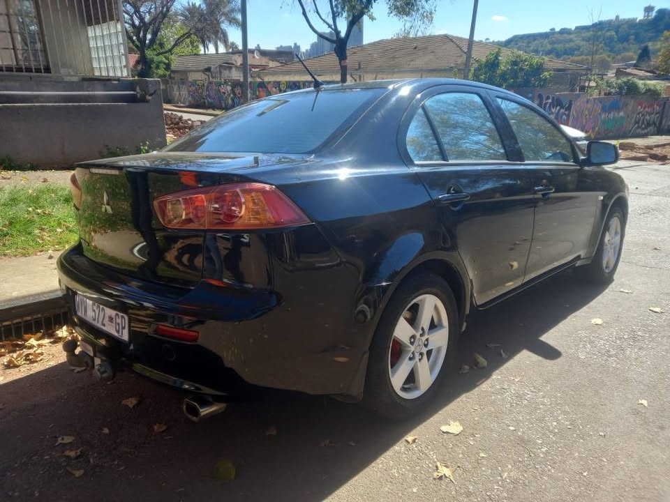 2009 Mitsubishi Lancer 2.0 Petrol, Manual, Black, 91000kms