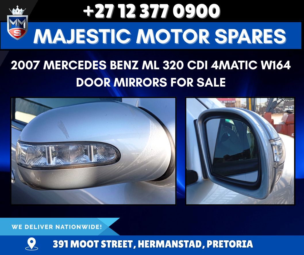2007 Mercedes-Benz ML 320 CDI 4MATIC (W164) Door mirrors for Sale – Used - Private Seller 2007 Mercedes-Benz ML 320 CDI 4MATIC (W164) Door mirrors for Sale – Used - Private Seller