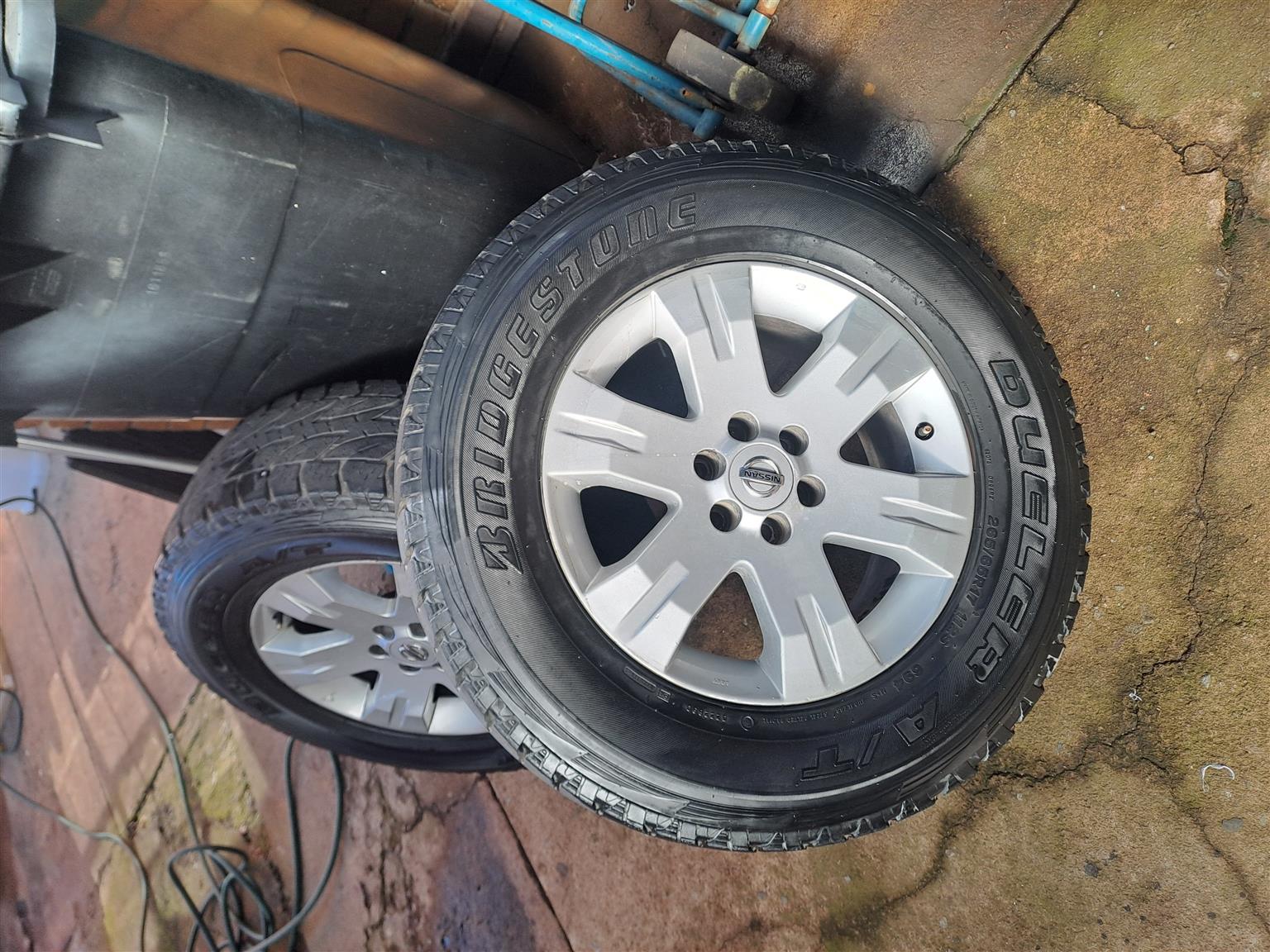 Navara Mag Rims for Sale - Private Seller Navara Mag Rims for Sale - Private Seller