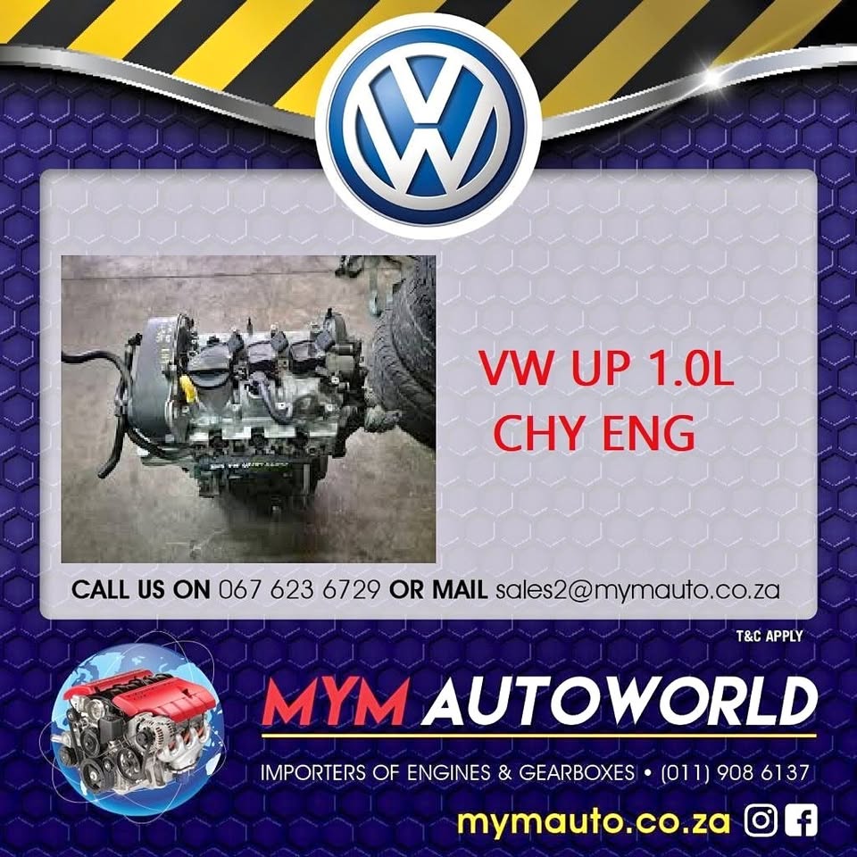 VW UP 1.0L CHY USED IMPORTED ENGINE - Private Seller