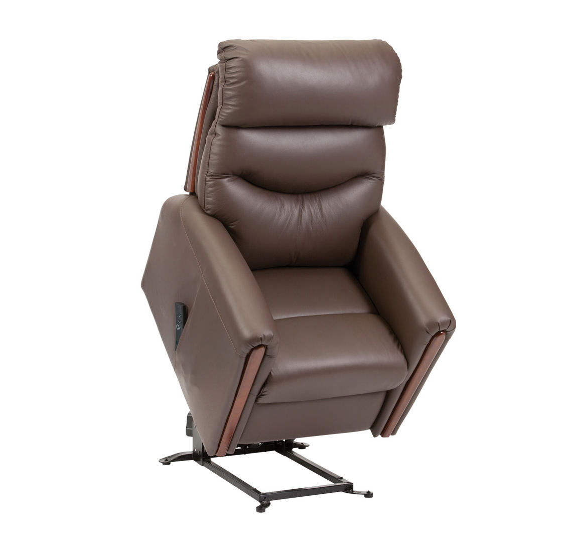 Rise Recliner - Restwell - Santana, Available in Fabric or Leather. FREE Delivery, On Sale.