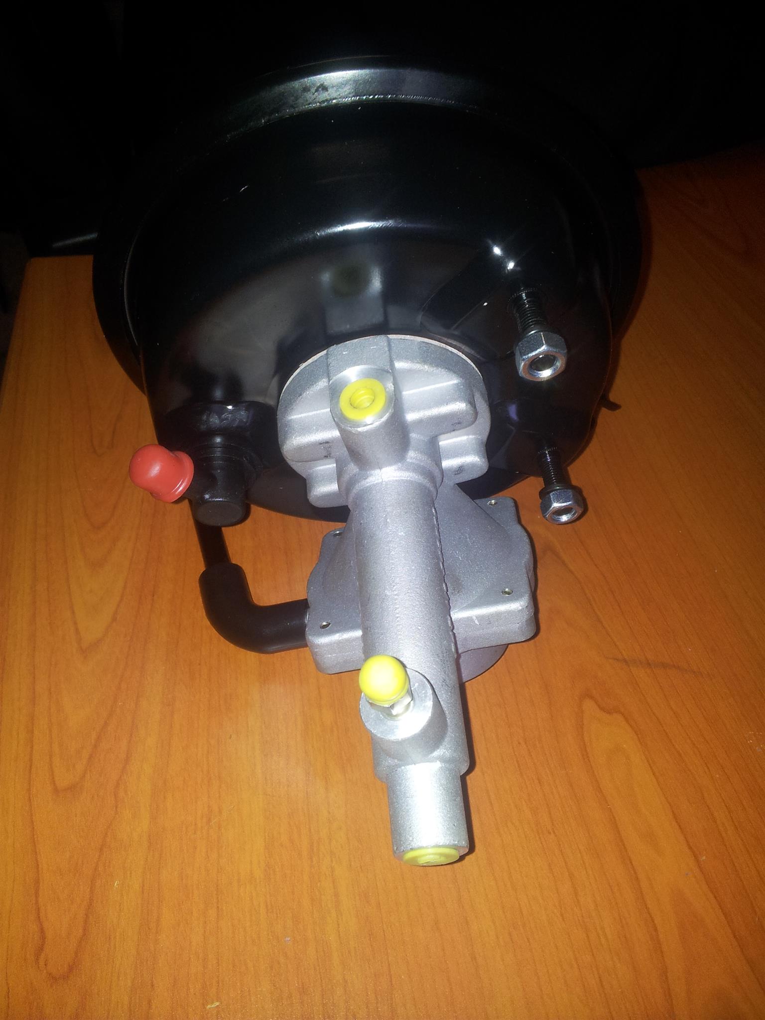 Remote brake booster