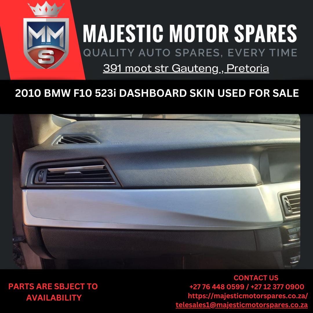 2010 Bmw F10 523i Dashboard skin for sale - Private Seller