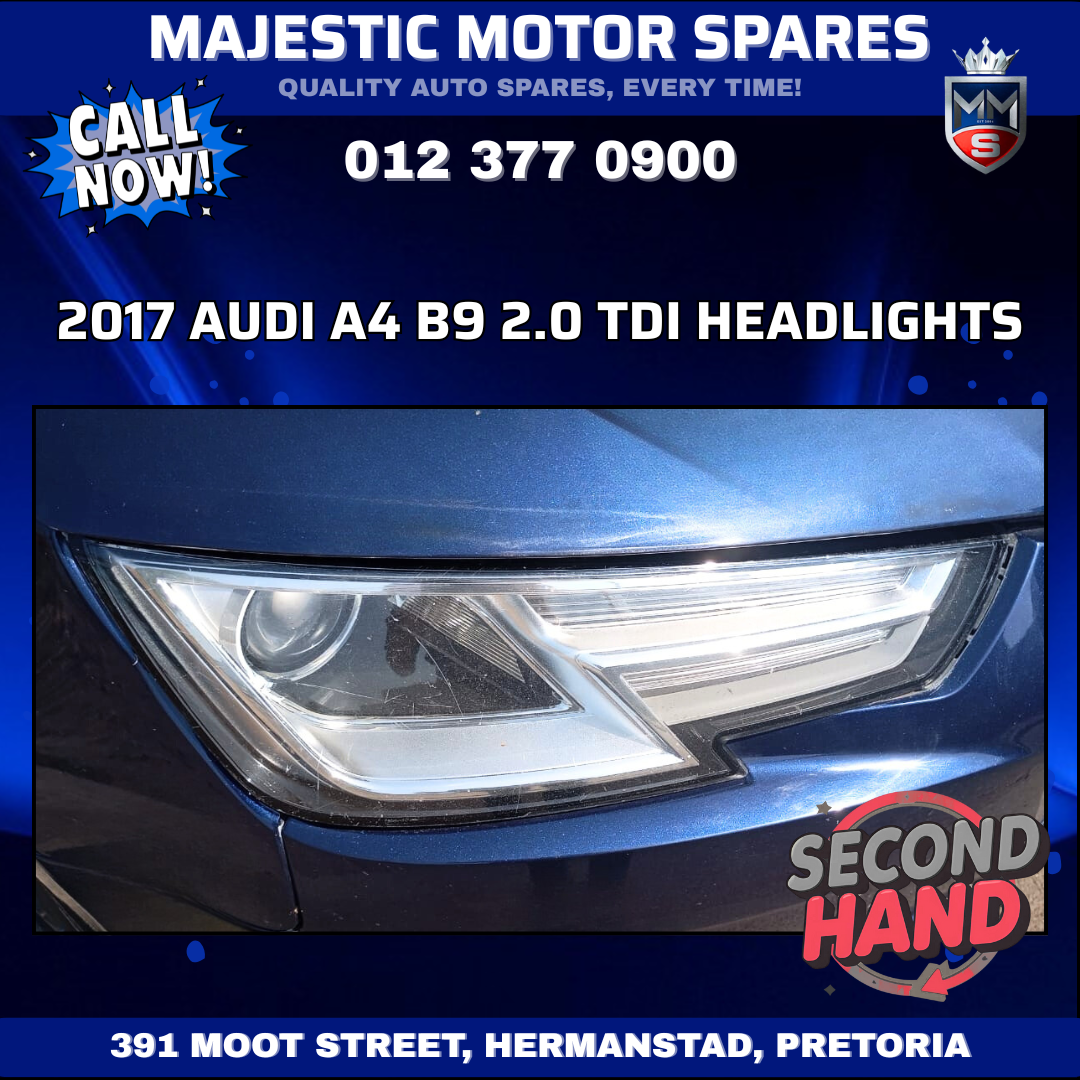 Used 2017 Audi A4 B9 2.0 TDI Headlights for Sale – Used - Private Seller Used 2017 Audi A4 B9 2.0 TDI Headlights for Sale – Used - Private Seller