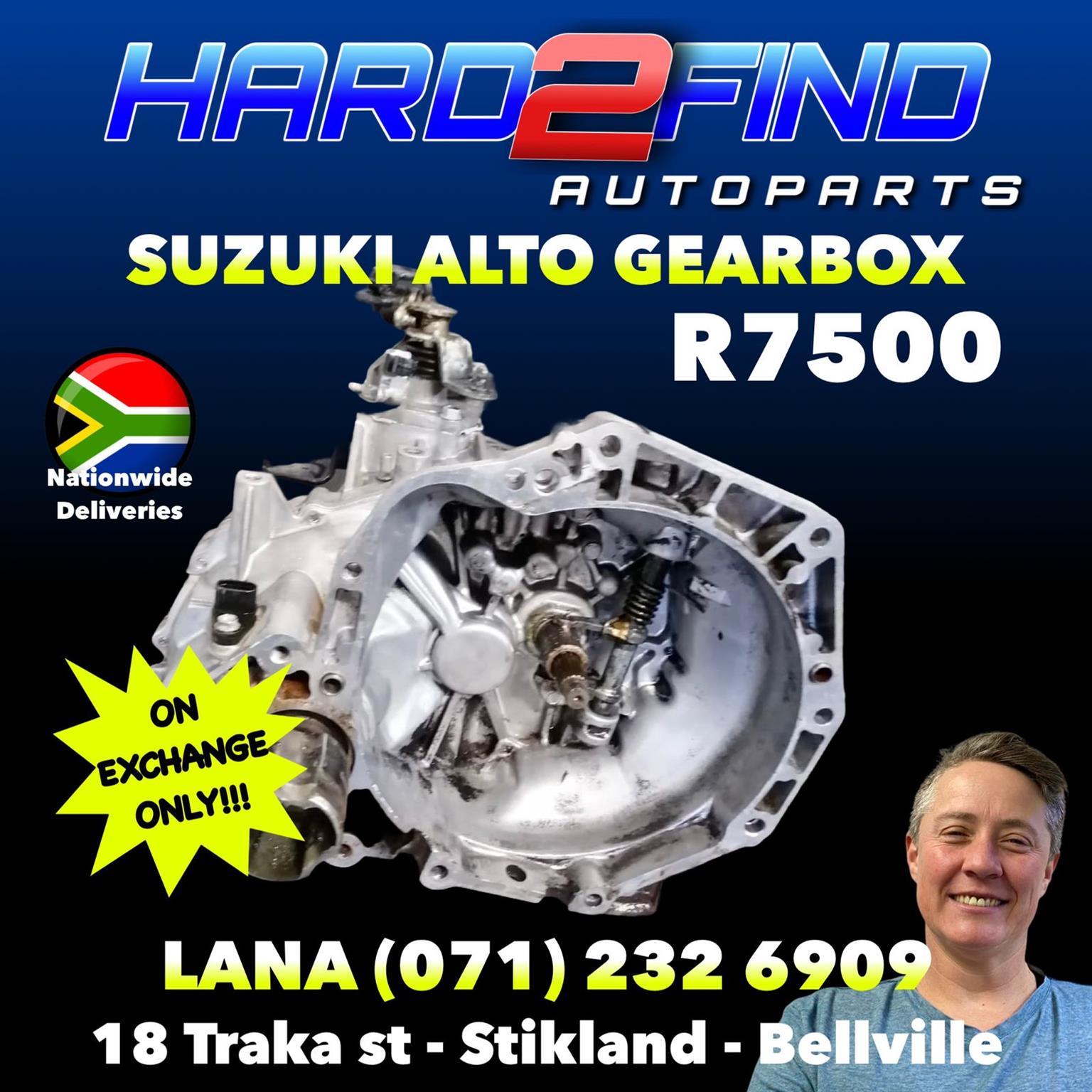 Suzuki alto deals gearbox price