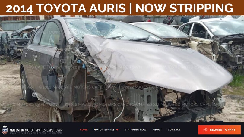 Now stripping 2014 TOYOTA AURIS for parts - Private Seller Now stripping 2014 TOYOTA AURIS for parts - Private Seller