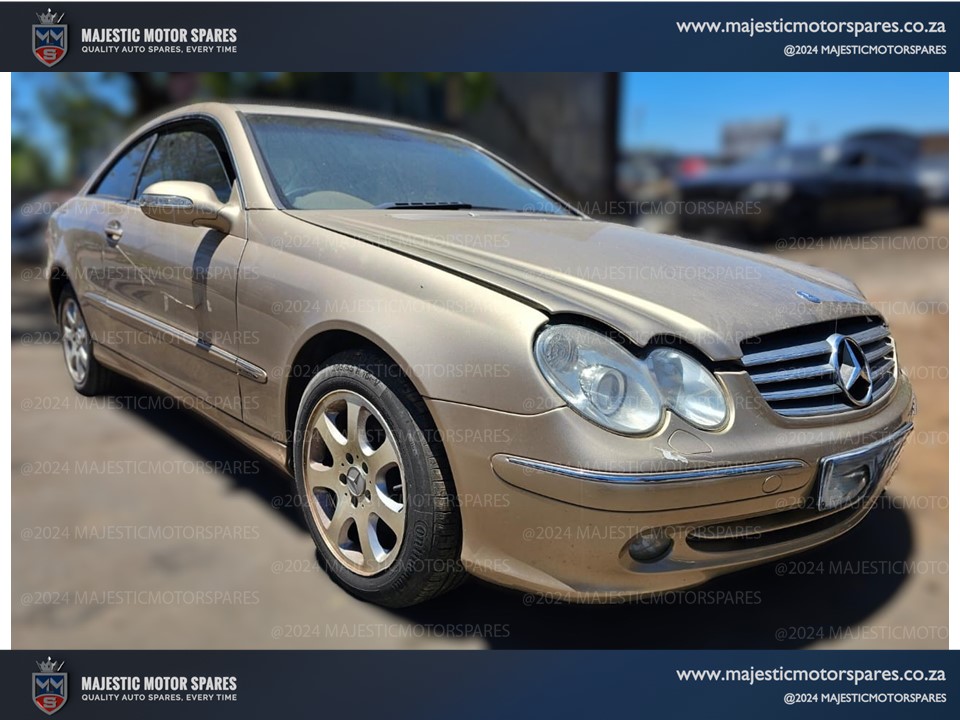 Now Stripping: 2003 Mercedes Benz CLK320 W209 Coupe – Used Spares