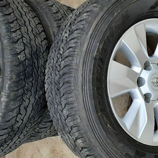 GD6 Toyota rims and tyres