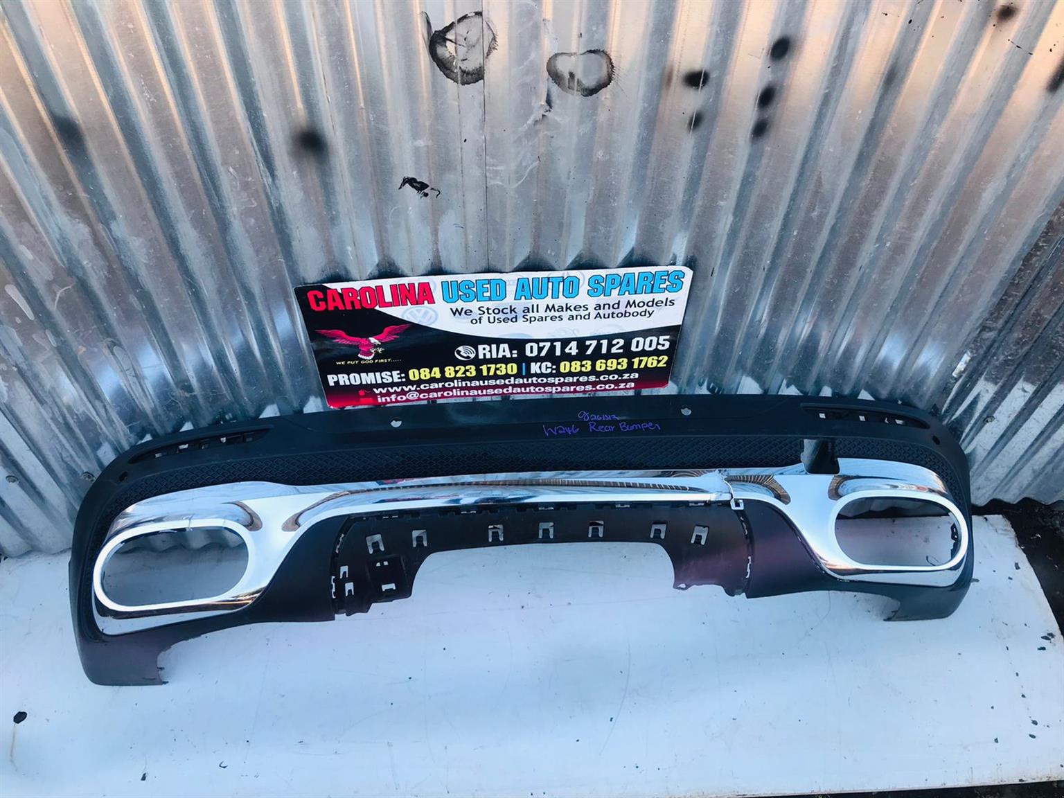 Mercedes Benz W246 B-Class rear/back bumper with chrome - Private Seller Mercedes Benz W246 B-Class rear/back bumper with chrome - Private Seller