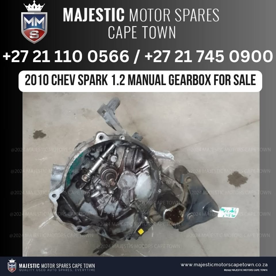 For Sale: Chev Spark 1.2 B12 Manual Gearbox – Second Hand - Private Seller For Sale: Chev Spark 1.2 B12 Manual Gearbox – Second Hand - Private Seller