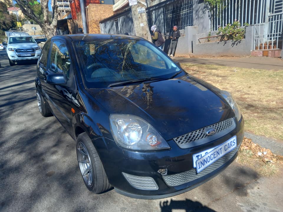 2007 FORD FIESTA COUPE 1.4 PETROL ENGINE, MANUAL, BLACK COLOR, MILEAGE 259000