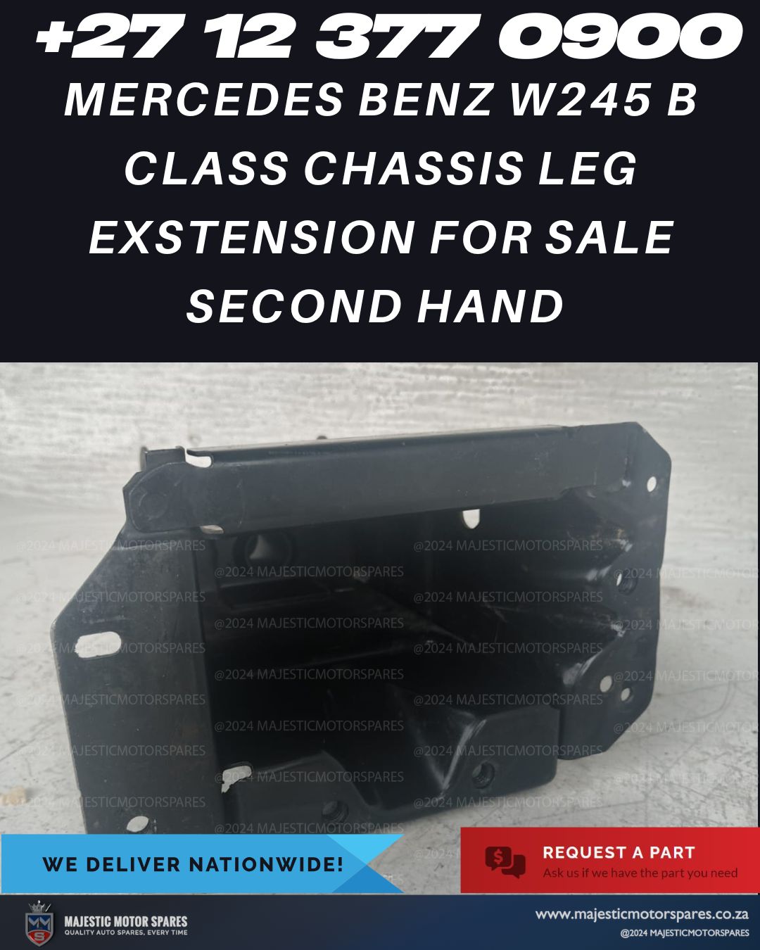 Mercedes B-Class W245 Chassis Leg Extension second-Hand Mercedes Part - Private Seller