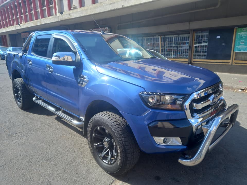 2014 FORD RANGER 3.2 XLT DIESEL, AUTOMATIC 4X4, DOUBLE CAB, BLUE COLOUR