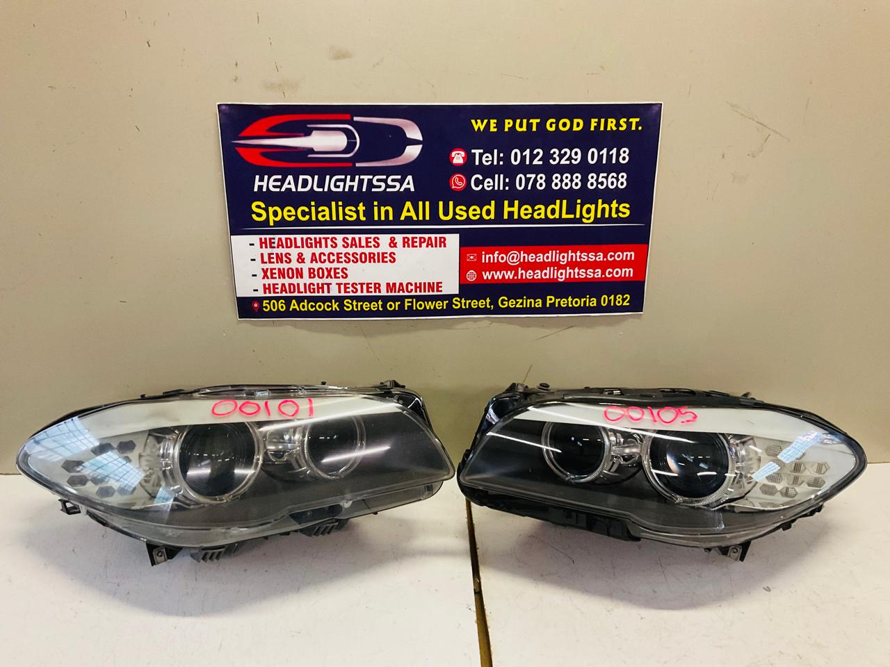 BMW 5 series F10 facelift left and right side LED xenon headlights - Private Seller BMW 5 series F10 facelift left and right side LED xenon headlights - Private Seller