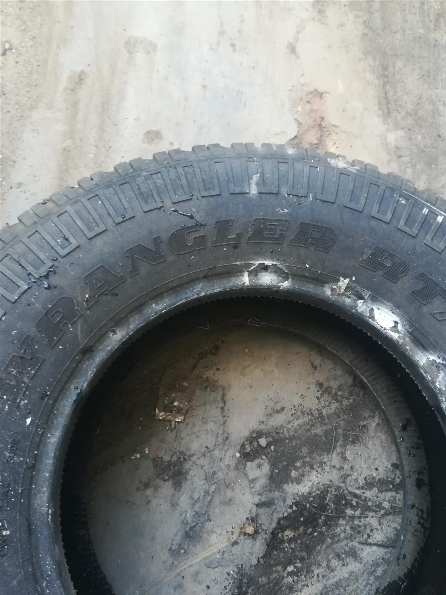 Wrangler tyres - Private Seller