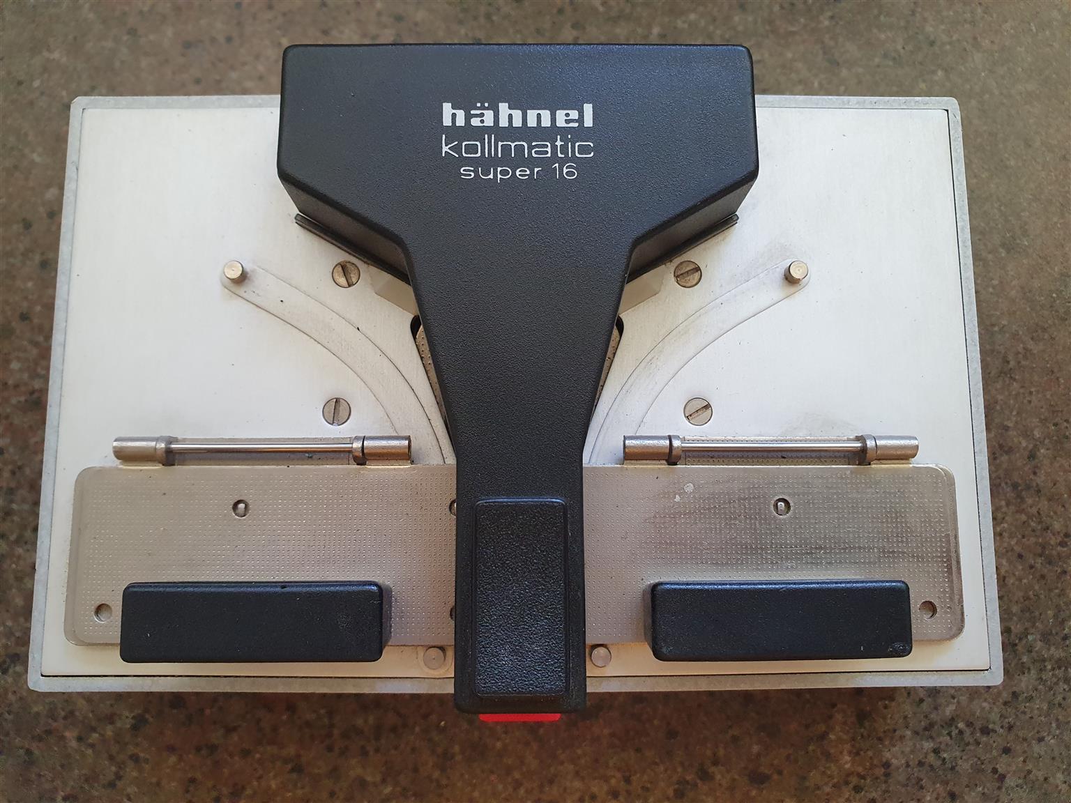 Hähnel Kollmatic Super 16 (16mm) film splicer
