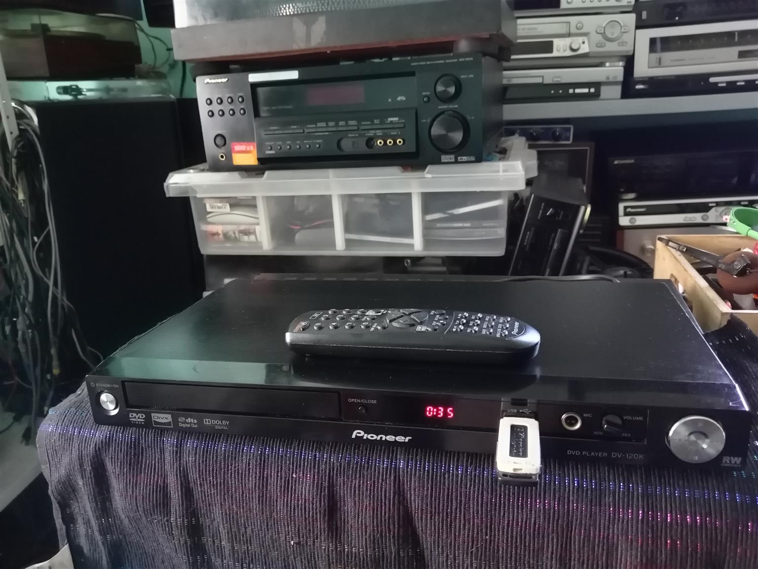 Pioneer Dvd player DV 120 K