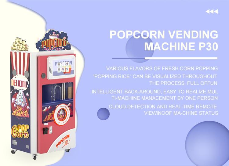 Flavored Popcorn Vending Machine