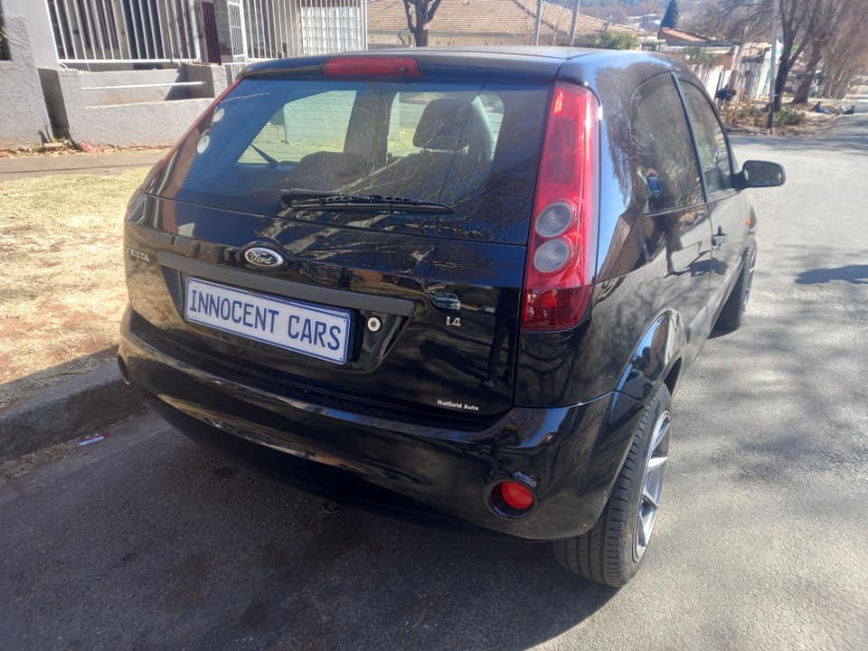 2007 FORD FIESTA COUPE 1.4 PETROL ENGINE, MANUAL, BLACK COLOR, MILEAGE 259000