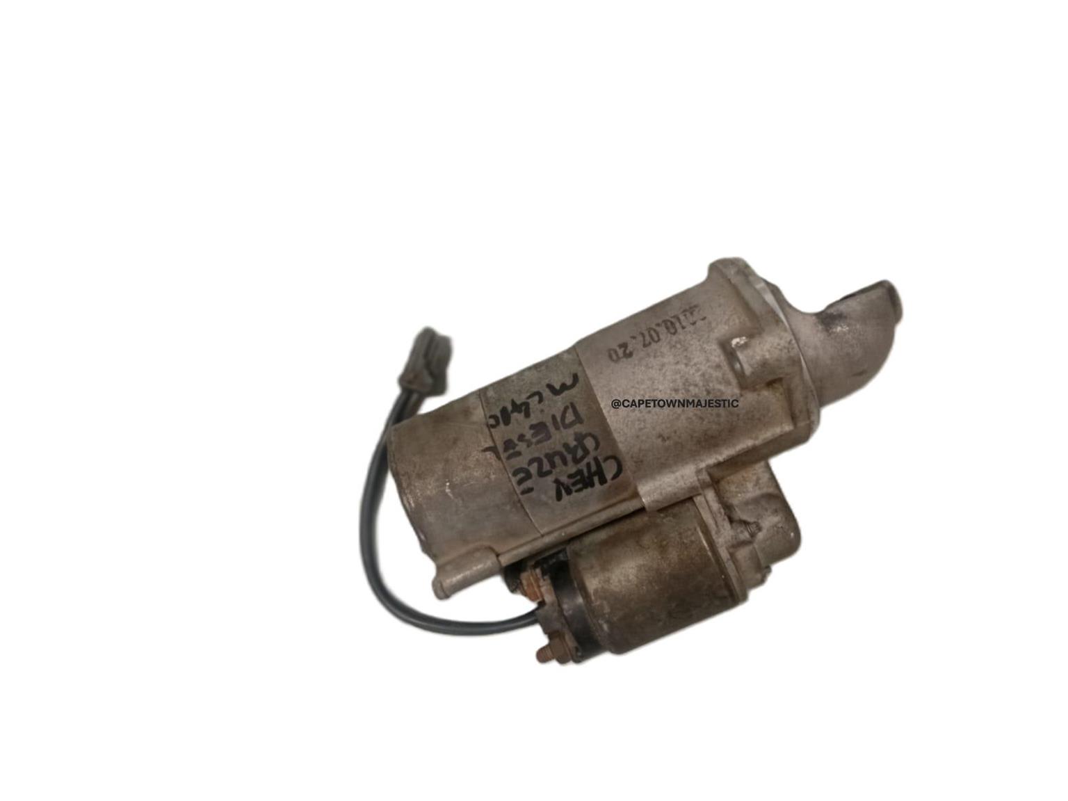 CHEVROLET CRUZE DIESEL STARTER FOR SALE - Private Seller CHEVROLET CRUZE DIESEL STARTER FOR SALE - Private Seller