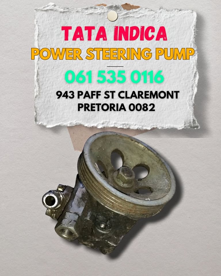 Tata indica power steering pump Call or WhatsApp me Tata indica power steering pump Call or WhatsApp me