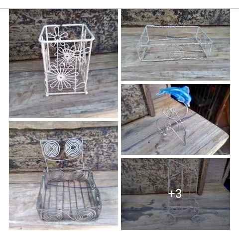 Handcrafted wired ornements Handcrafted wired ornements