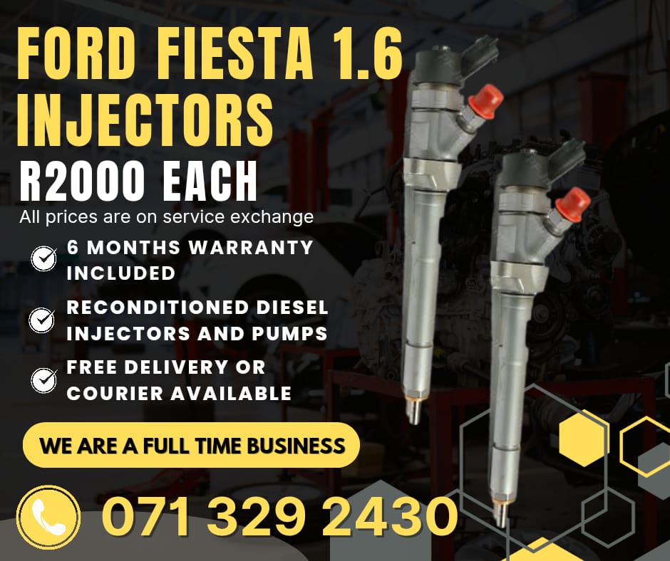 FORD FIESTA 1.6 INJECTORS FOR SALE WITH WARRANTY INCLUDED - Private Seller FORD FIESTA 1.6 INJECTORS FOR SALE WITH WARRANTY INCLUDED - Private Seller