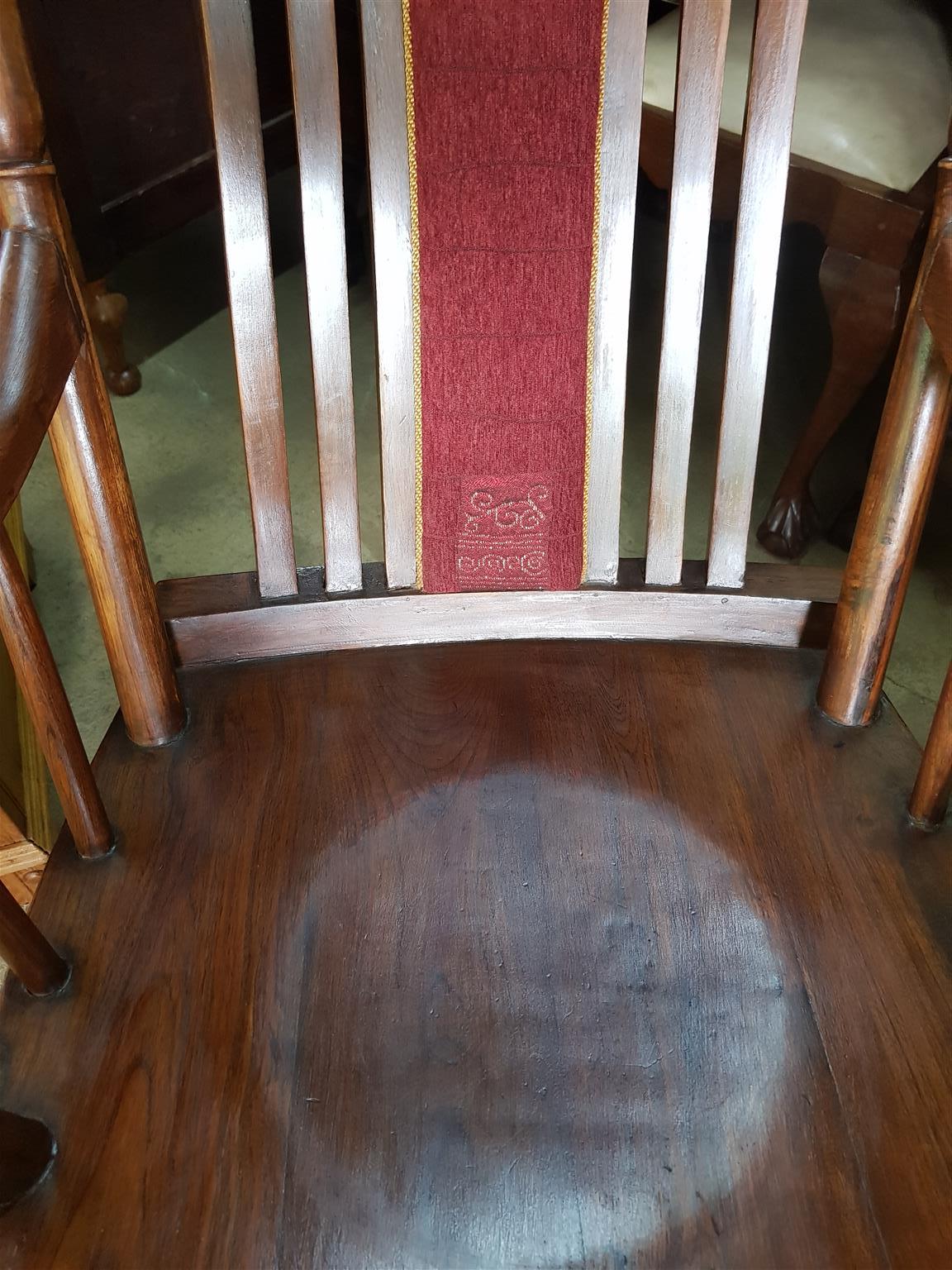 Lovely Rocking Chair of Solid Walnut ~ Circa 1910