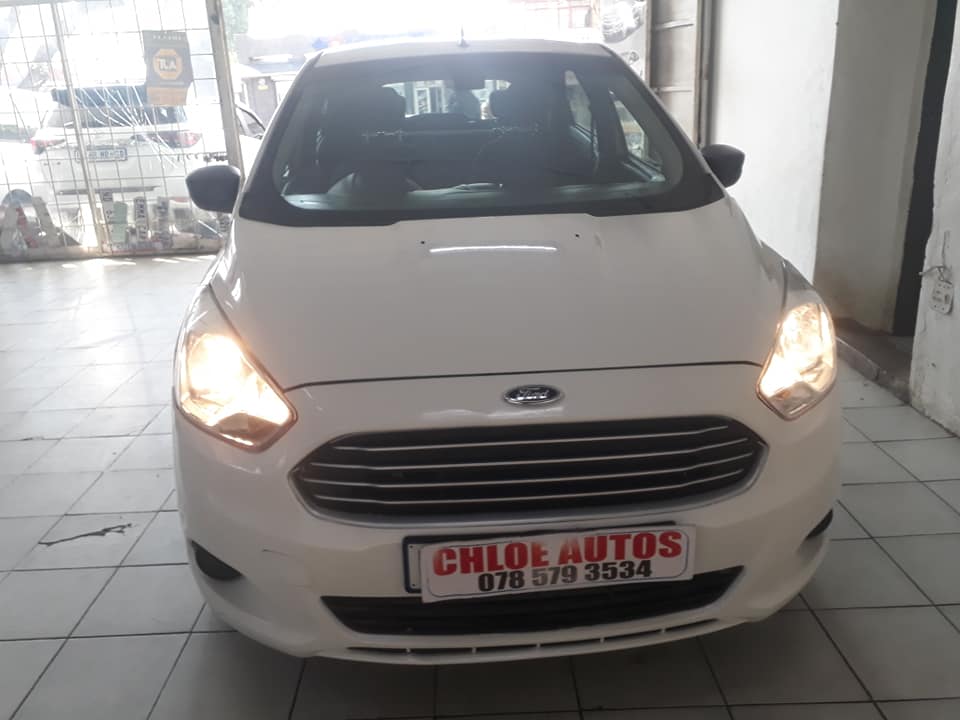 2017 FORD FIGO 1.5 PETROL, MANUAL, WHITE 91000km