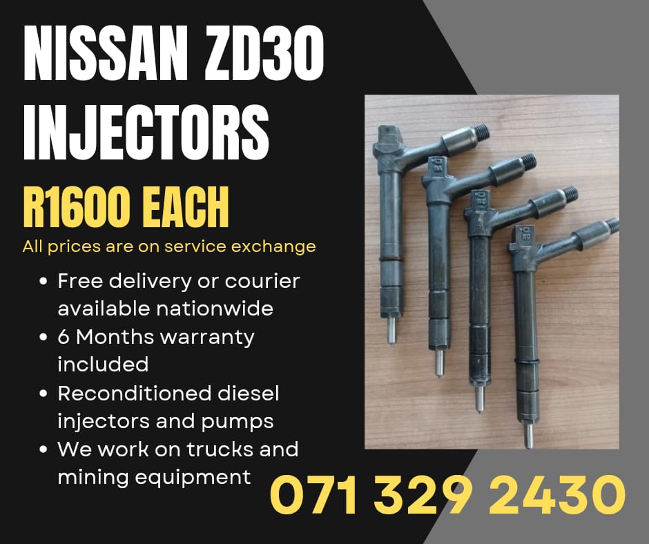 NISSAN ZD30 INJECTORS FOR SALE WITH WARRANTY INCLUDED - Private Seller NISSAN ZD30 INJECTORS FOR SALE WITH WARRANTY INCLUDED - Private Seller