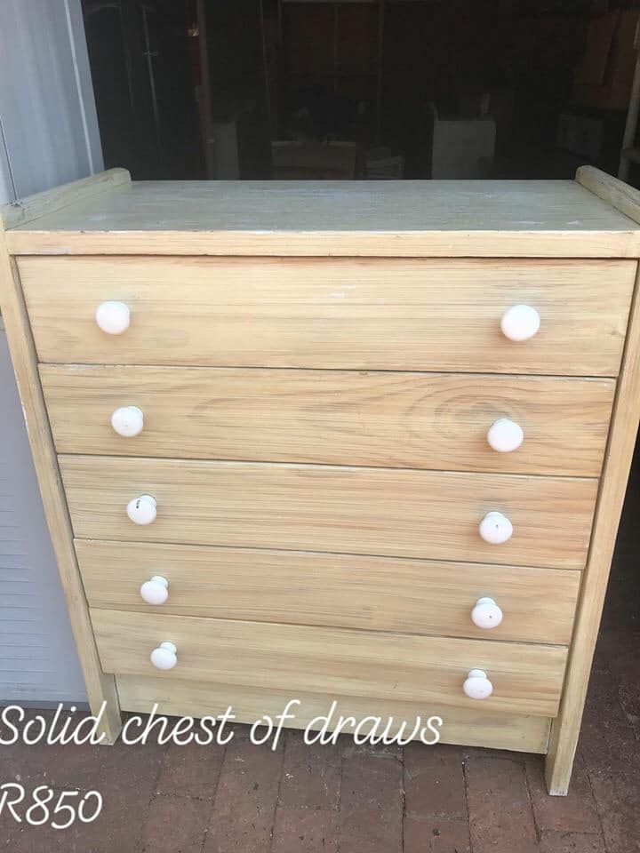 Solid Wooden Chest Of Drawers