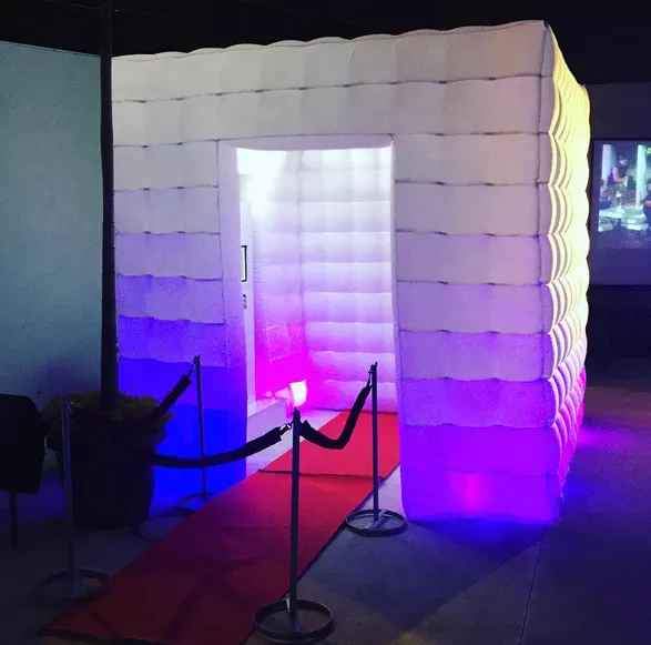 Inflatable LED photo booth tent for sale