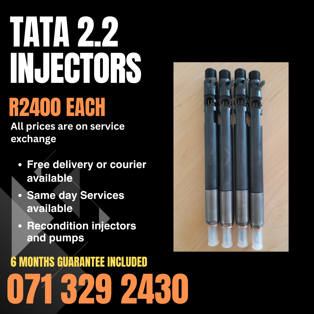 TATA 2.2 INJECTORS FOR SALE WITH WARRANTY ON - Private Seller