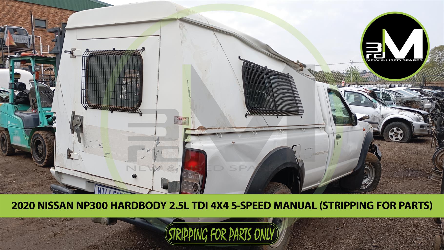 2020 Nissan NP300 Hardbody 2.5 TDi 4X4 5-SPEED MANUAL (STRIPPING FOR PARTS) - Private Seller