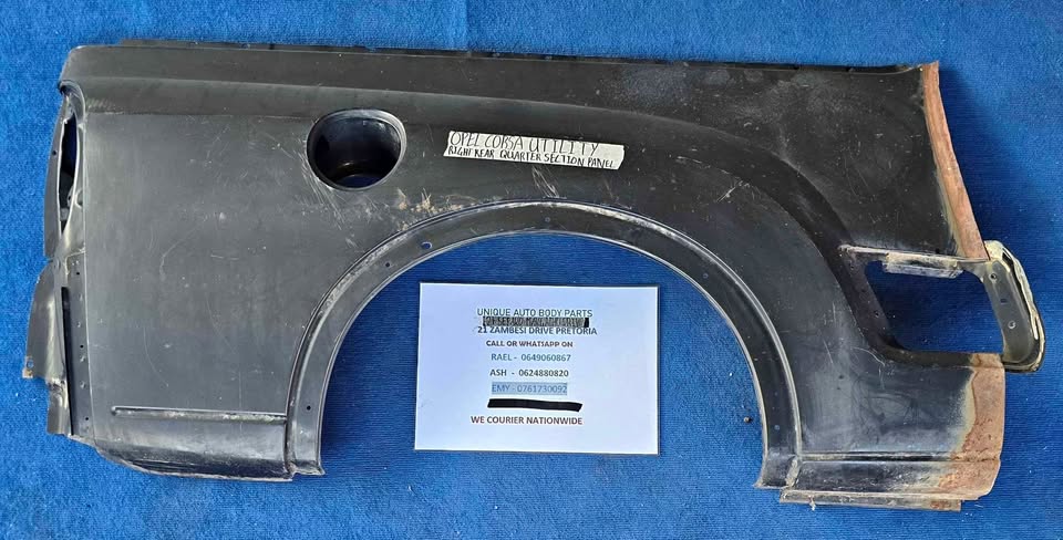 Opel Corsa Utility Right Fender Panel Skin - Private Seller Opel Corsa Utility Right Fender Panel Skin - Private Seller